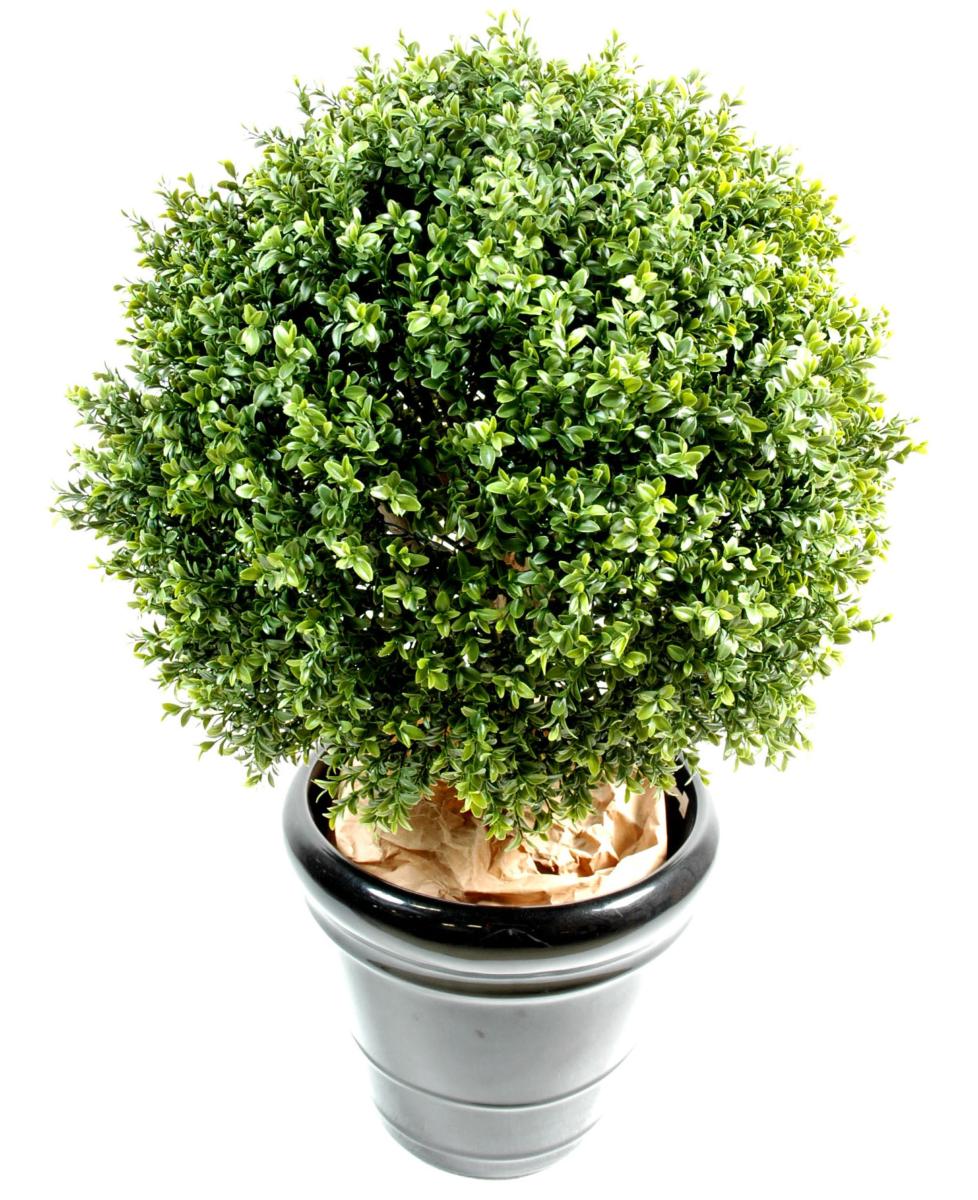 Plante artificielle Buis Boule - intérieur extérieur - Ø.70cm vert