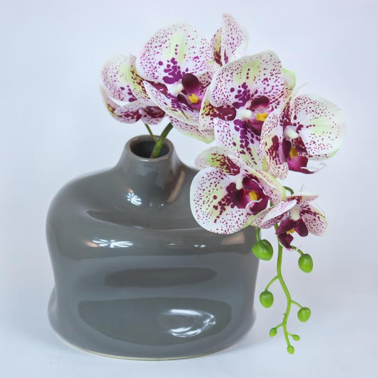 Fleur à la tige Orchidée artificielle - haute qualité - H.84cm