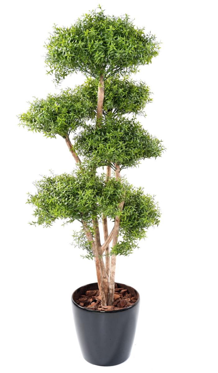 Arbre artificiel Eucalyptus nuage - plante intérieur extérieur - H.160cm vert