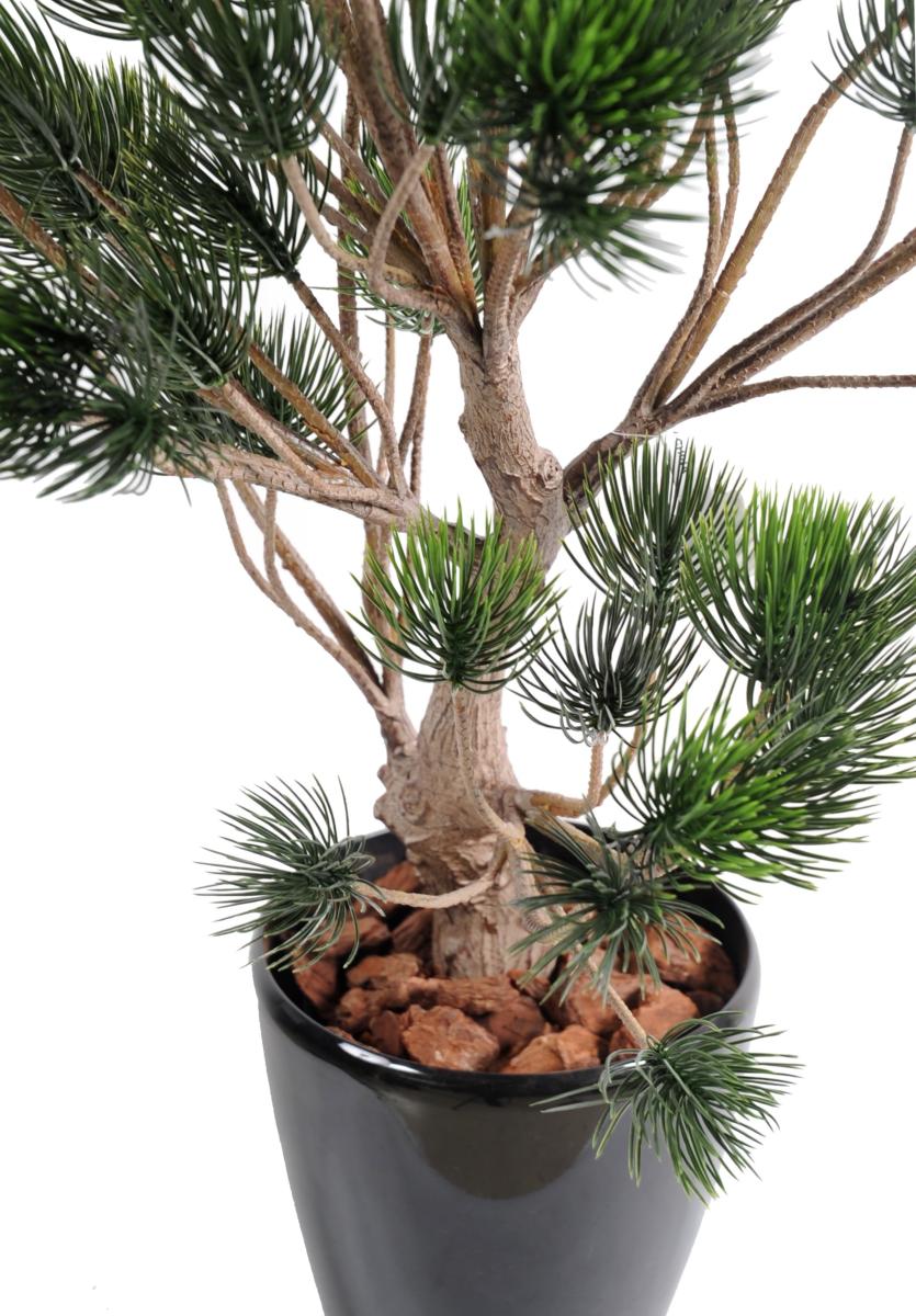 Arbre artificiel Pin de Garigue - plante synthétique intérieur extérieur - H.90cm