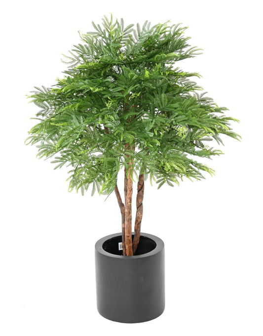 Arbre artificiel Tamarin UV (mimosa) - plante intérieur extérieur - H.110cm