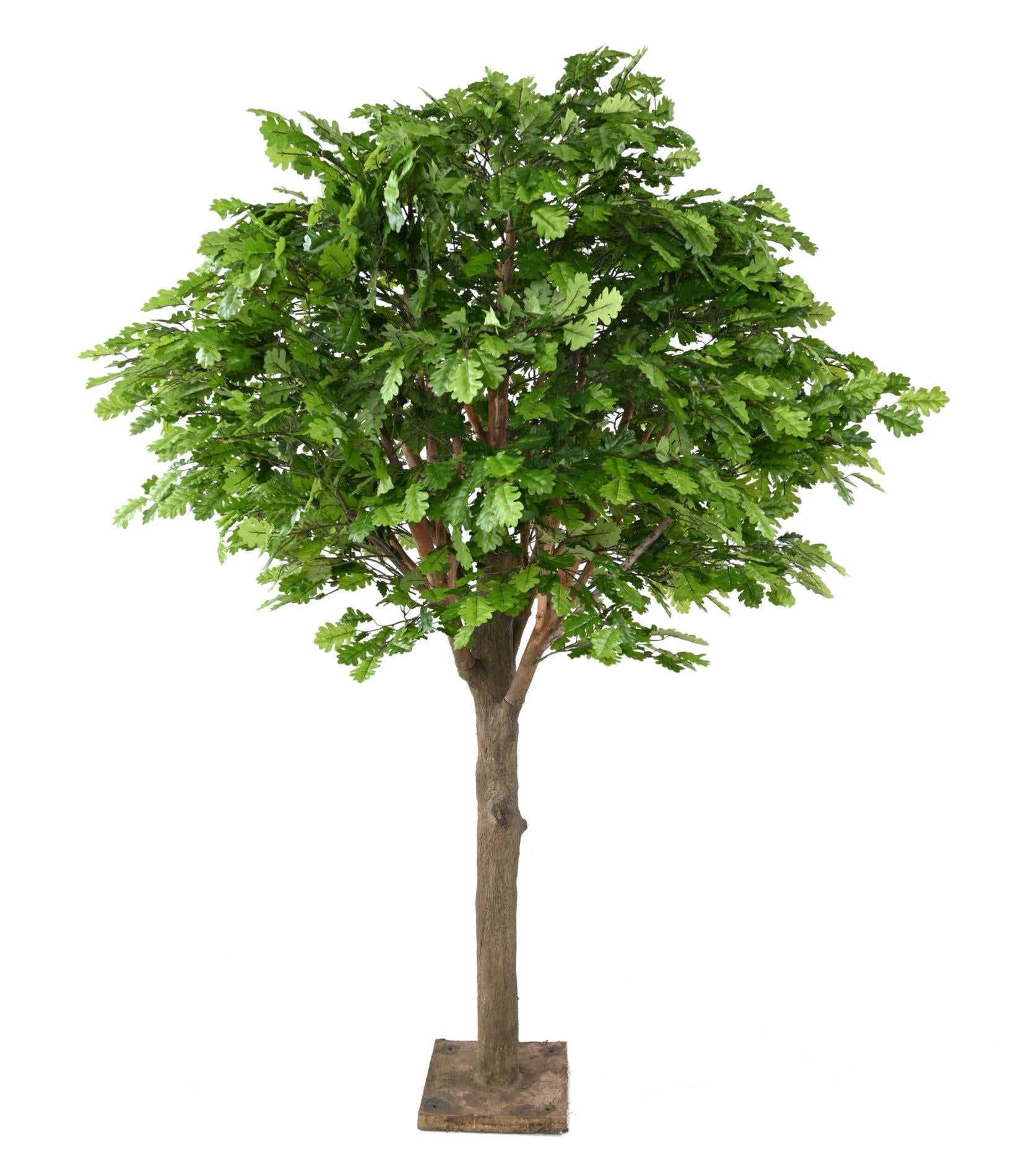 Arbre artificiel forestier Chêne tête - plante d'intérieur - H.210cm