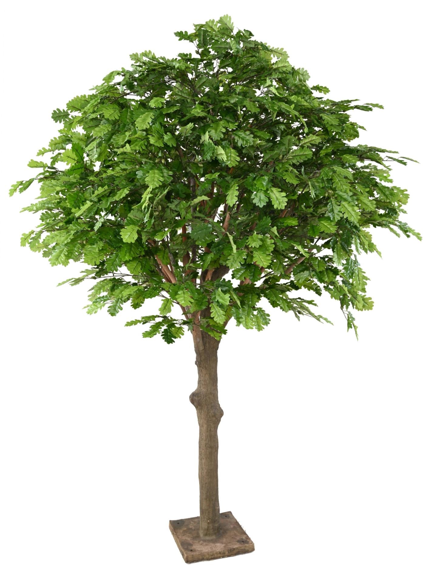 Arbre artificiel forestier Chêne tête - plante d'intérieur - H.210cm