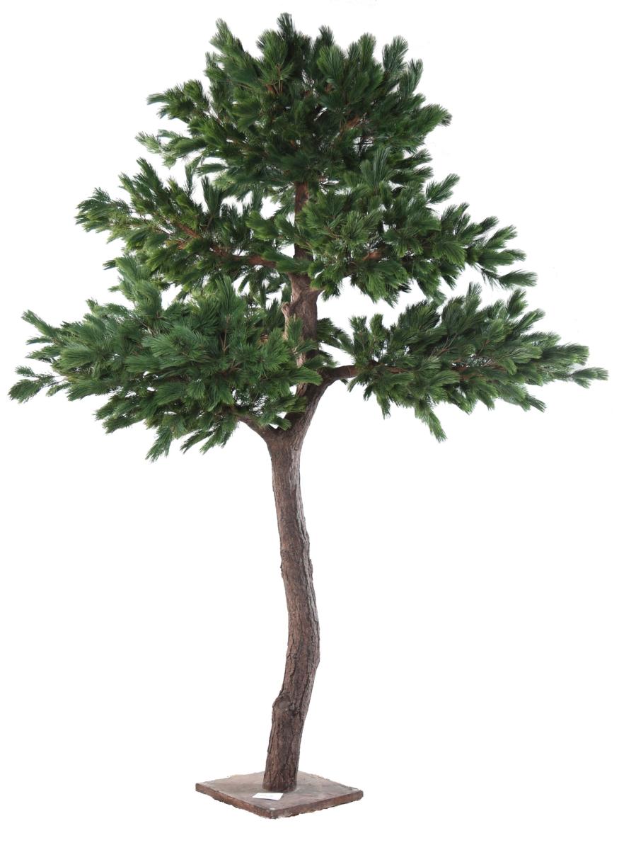 Arbre artificiel forestier Pin Luxe - arbre méditerranéen intérieur - H.400cm