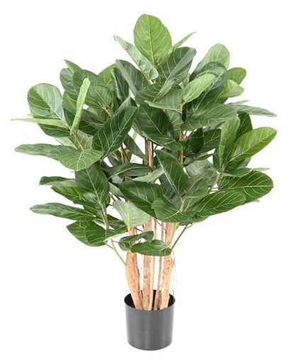 Buisson artificiel Ficus Audrey - plante synthétique d'intérieur - H.100cm