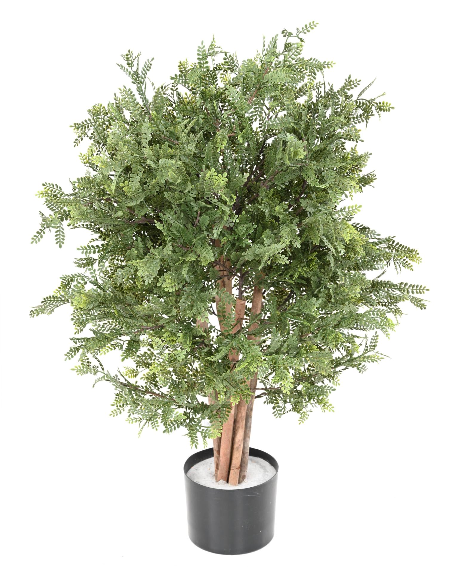 Arbuste artificiel Pistacia Chinensis UV résistant - plante d'extérieur - H.100cm