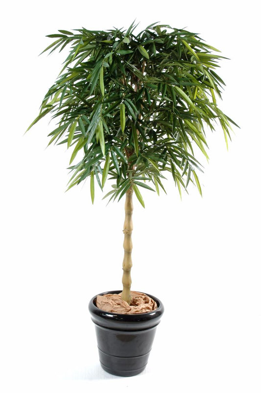 Bambou artificiel New Bouddha - plante synthétique d'intérieur - H.180cm vert