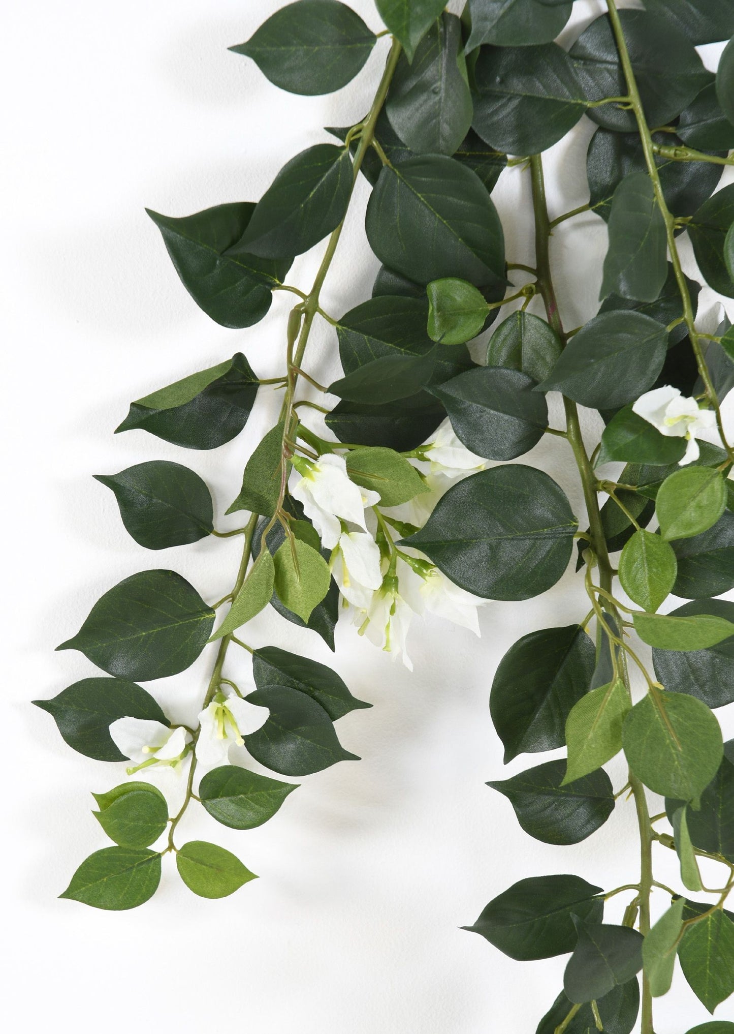 Branche artificielle de bougainvillier New spray - décoration d'intérieur - H.80cm blanc