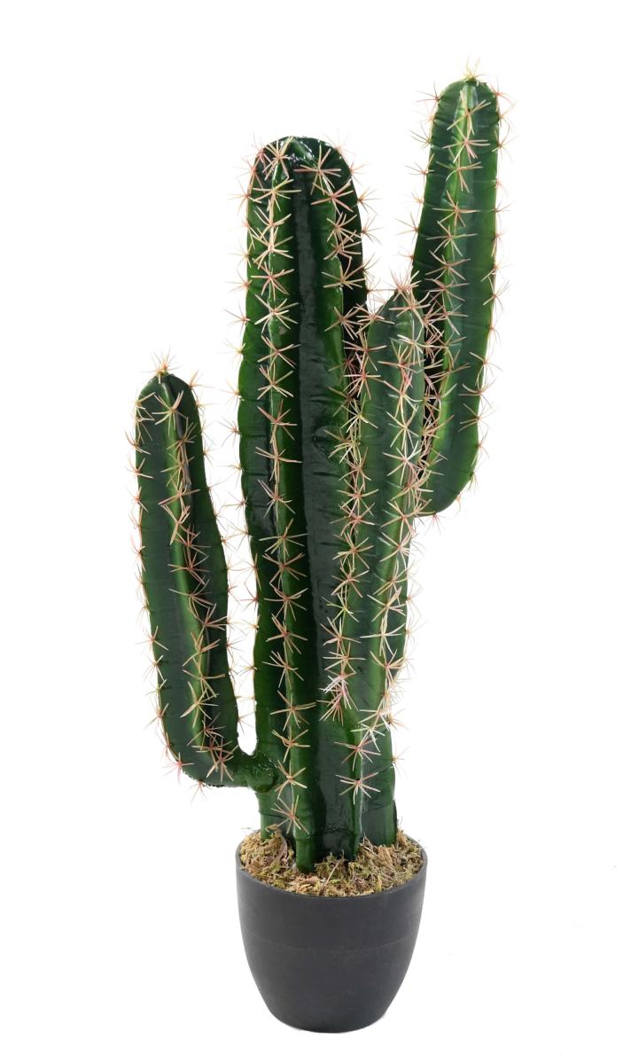 Cactus artificiel Cereus - Plante artificielle pour intérieur - H.70cm vert