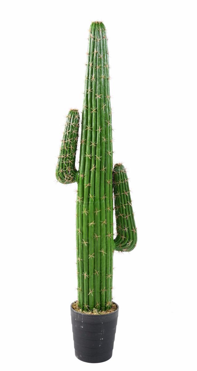 Cactus artificiel Mexico New- plante d'intérieur - H.145cm vert