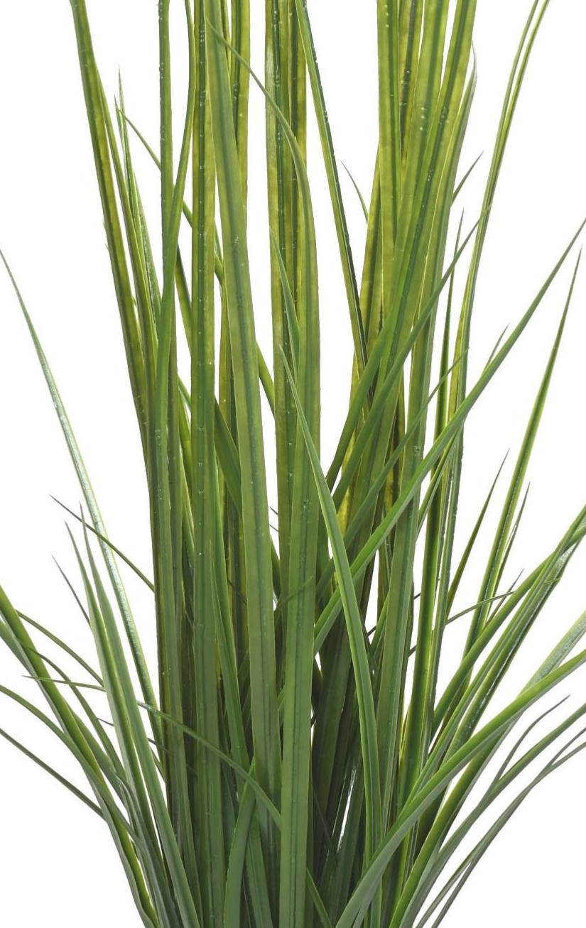 Citronnelle artificielle Lemon Grass en pot - plante pour extérieur - H.120cm vert