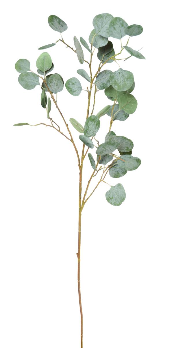 Feuillage artificiel Branche Eucalyptus - composition florale - H.118cm vert