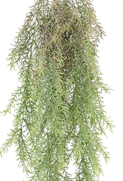 Feuillage artificiel chute de Rhipsalis - intérieur extérieur - H.101cm vert gris