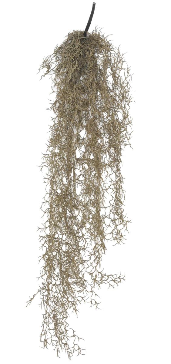 Feuillage artificiel chute de Tillandsia - mousse espagnole - H.95cm marron