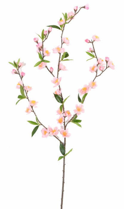 Fleur artificielle branche de cerisier rose 42 fleurs H.70cm