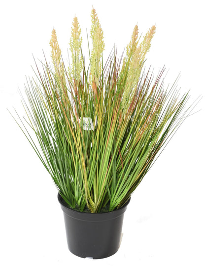 Graminée artificielle Onion Grass Graine en pot - plante d'intérieur - H.60cm