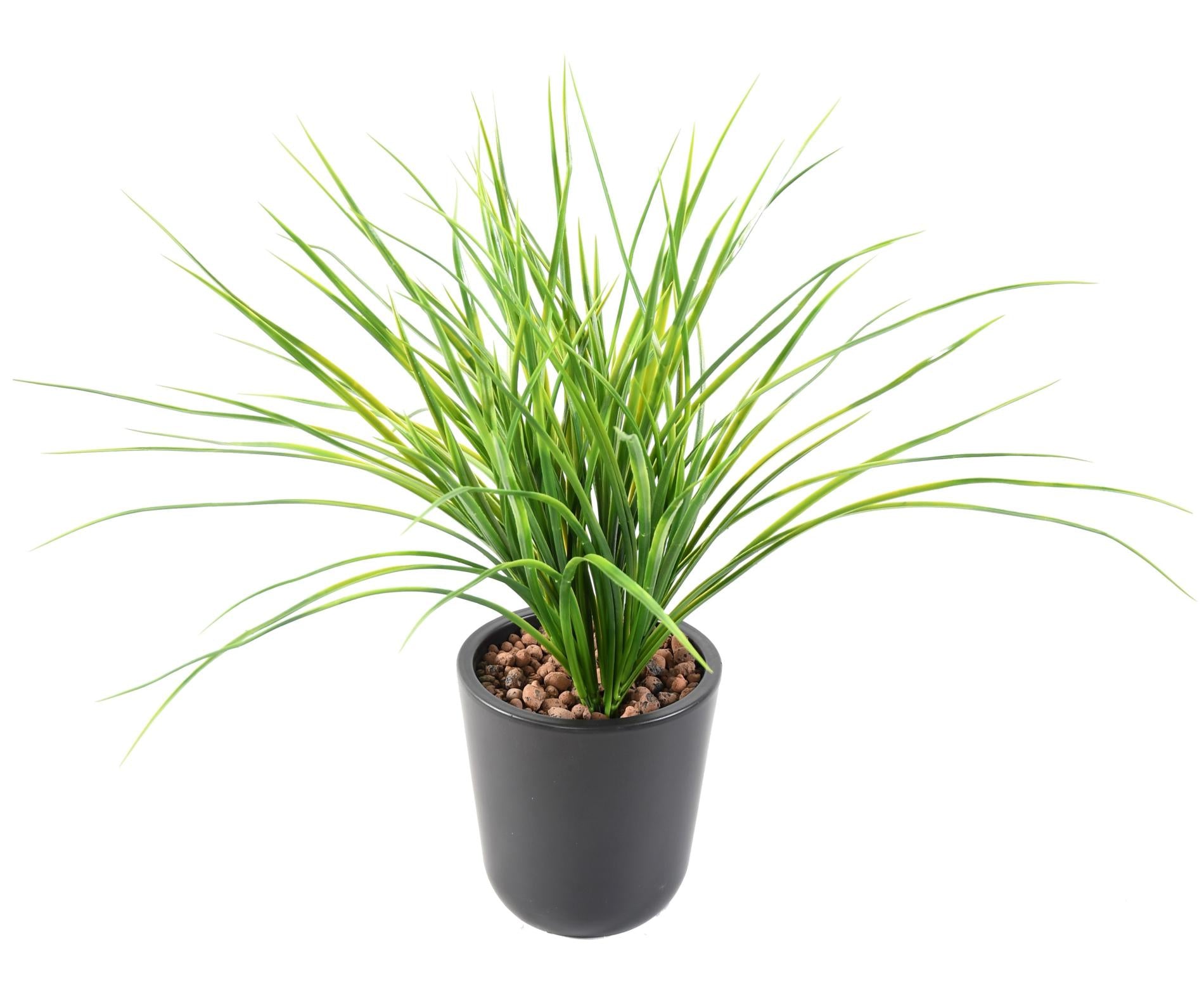 Herbe artificielle Juncus UV résistant en piquet - intérieur extérieur - H.50cm