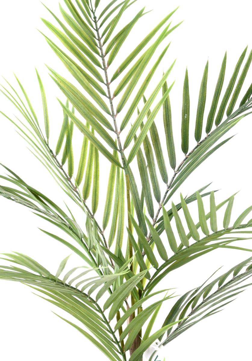 Palmier artificiel Areca Plast - plante intérieur extérieur - H.60cm vert