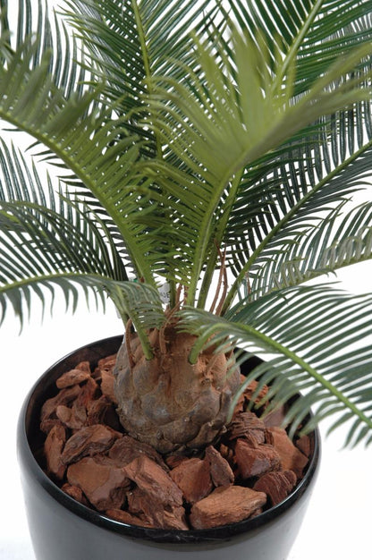 Palmier artificiel Cycas baby - intérieur extérieur - H.65cm vert