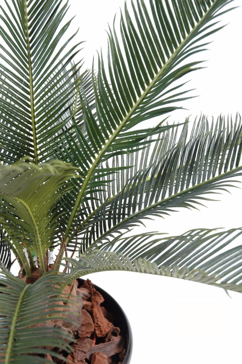 Palmier artificiel Cycas baby - intérieur extérieur - H.65cm vert