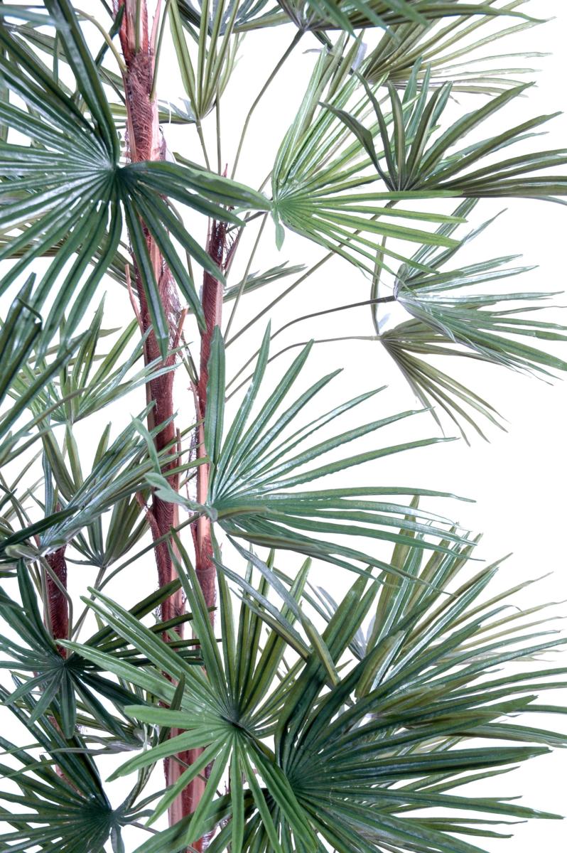 Palmier artificiel Livistonia - décoration d'intérieur - H.140cm vert