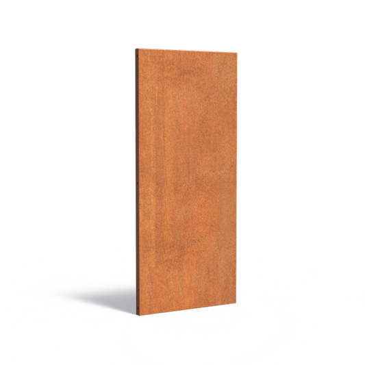 Panneau Acier Corten rouille - décoration jardin terrasse - H.180x80cm