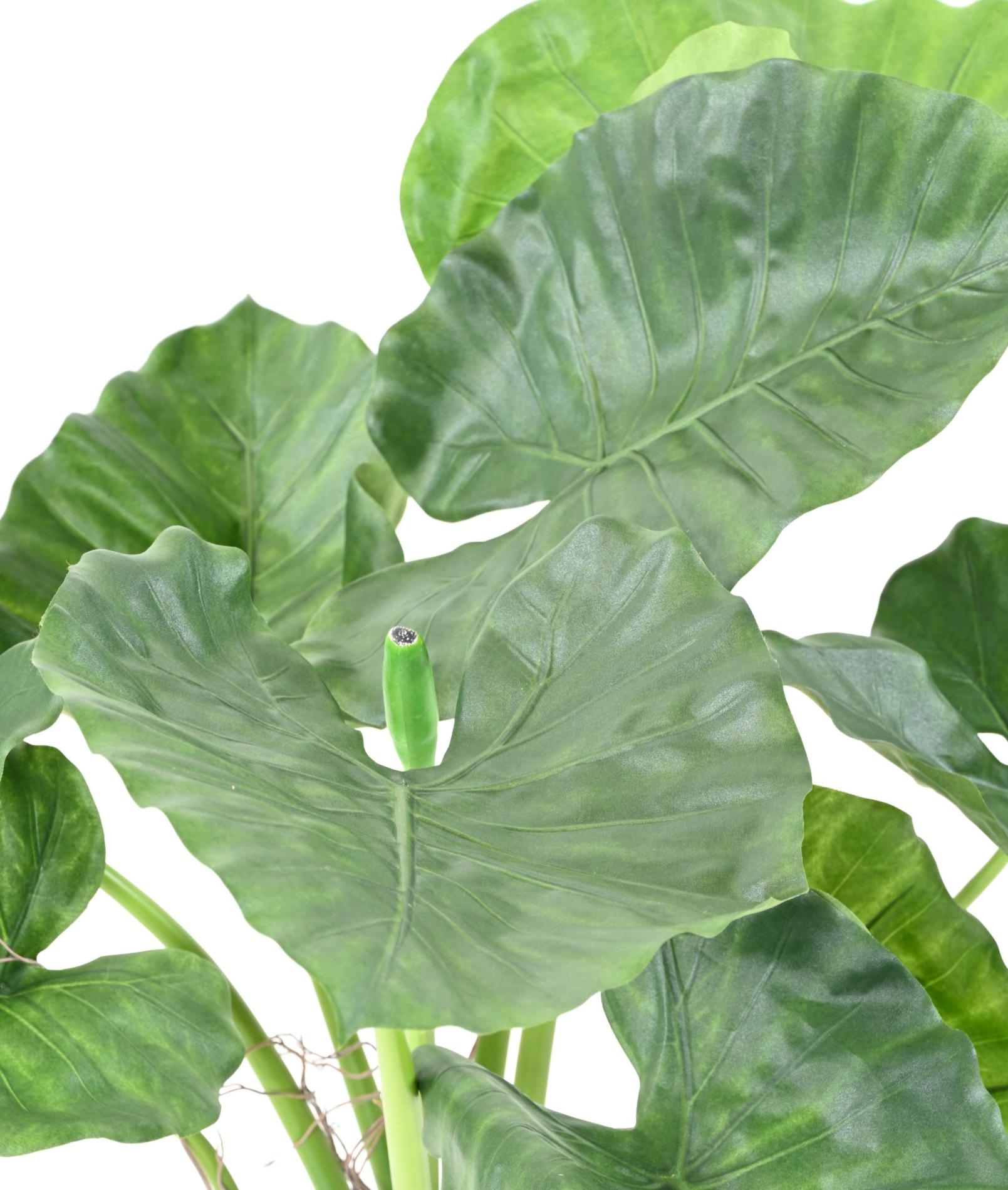 Plante artificielle Alocasia Calidora - plante verte d'intérieur - H.65cm