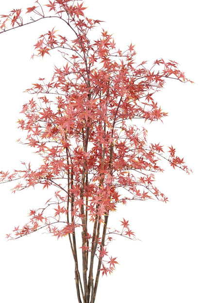 Plante artificielle Aralia Plastique UV (érable) - intérieur extérieur - H.180cm rouge