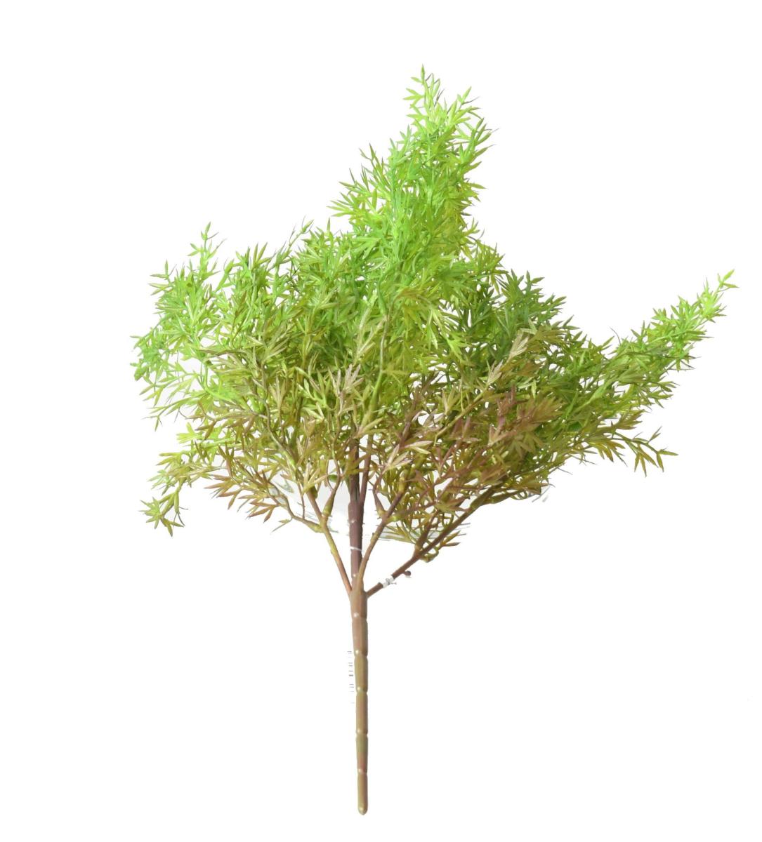 Plante artificielle Asparagus plastique - intérieur extérieur - H.62cm vert