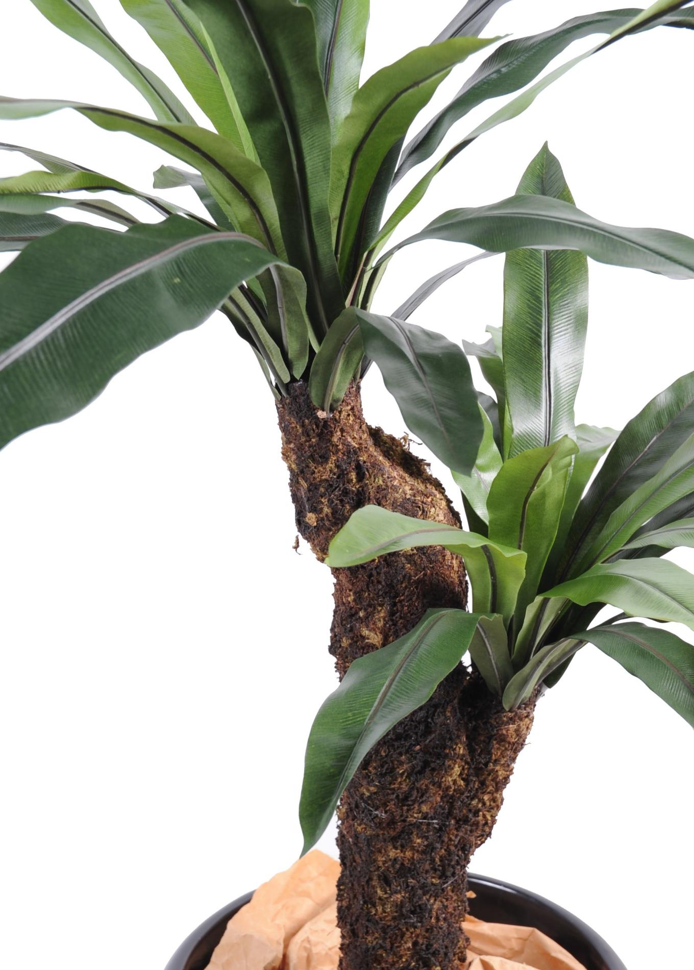 Plante artificielle Asplenium 2 têtes - décoration d'intérieur - H.120cm