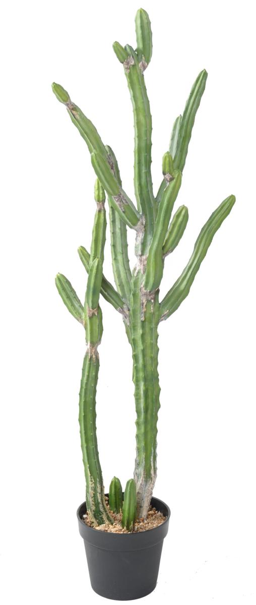 Plante artificielle Cactus Finger F - Plante pour intérieur - H.120cm vert