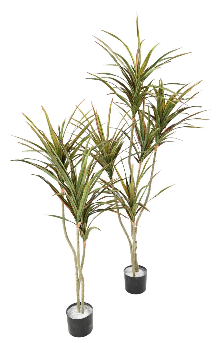 Plante artificielle Dracaena 5 têtes - décoration d'intérieur - H.190cm