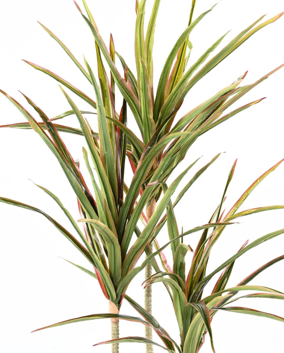 Plante artificielle Dracaena 3 têtes - décoration d'intérieur - H.140cm