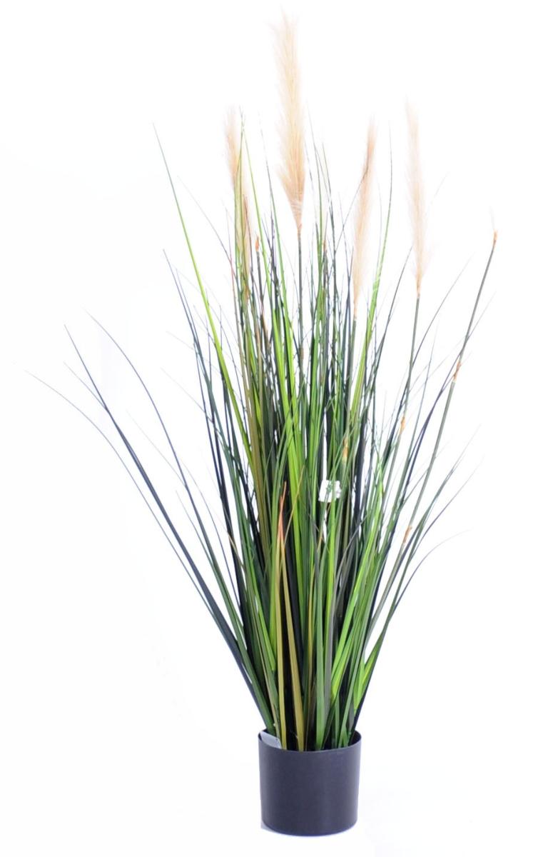 Plante artificielle Graminée Carex GF - intérieur - H.120cm vert