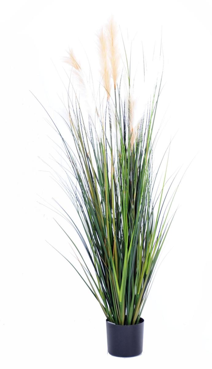 Plante artificielle Graminée Carex GF - intérieur - H.150cm vert