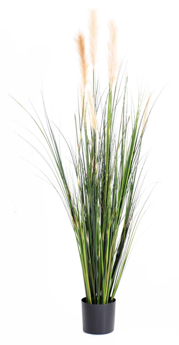 Plante artificielle Graminée Carex GF - intérieur - H. 180 cm vert