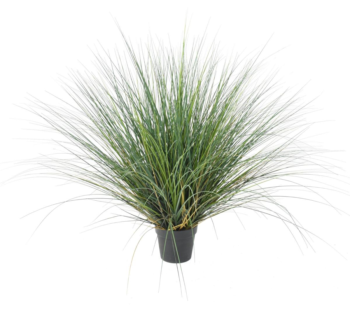 Plante artificielle Herbe New Round en pot - intérieur - H.110cm vert