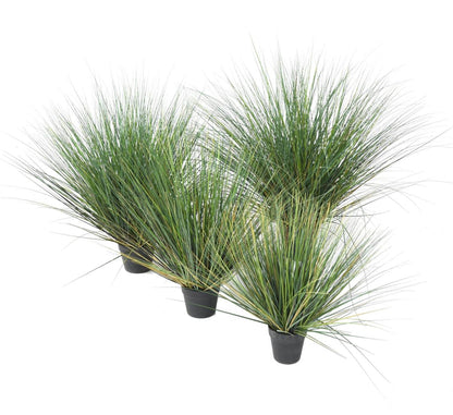 Plante artificielle Herbe New Round en pot - intérieur - H.95cm vert