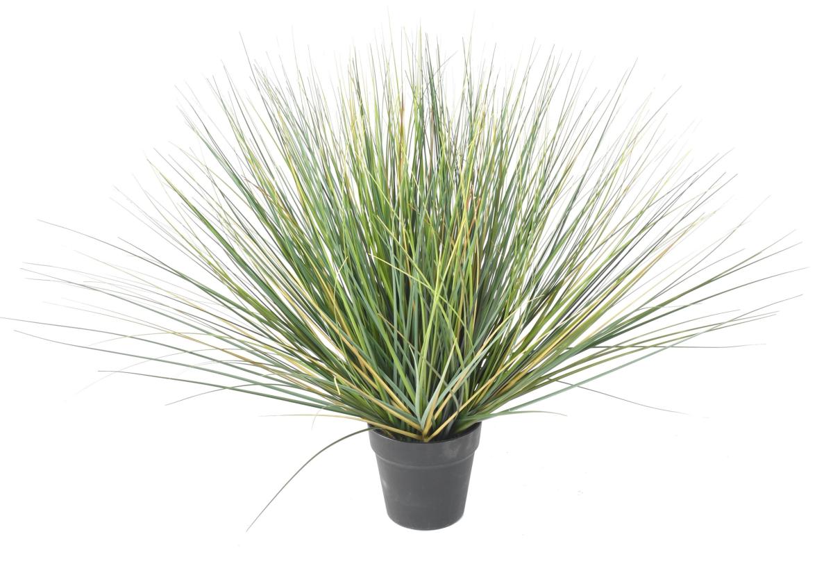 Plante artificielle Herbe New Round en pot - intérieur - H.60cm vert