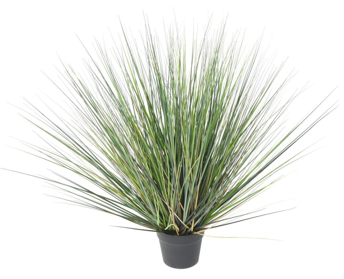 Plante artificielle Herbe New Round en pot - intérieur - H.80cm vert