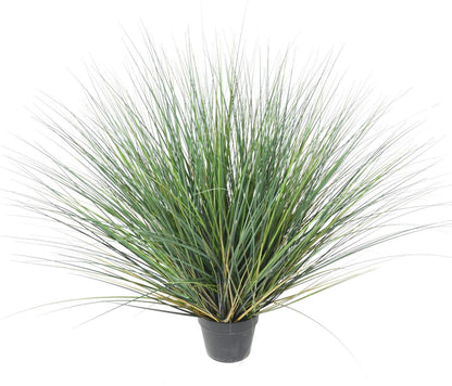 Plante artificielle Herbe New Round en pot - intérieur - H.95cm vert