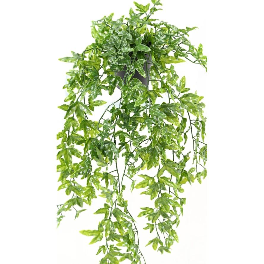 Plante artificielle Lierre en pot - Plastique UV extérieur - H.68cm vert