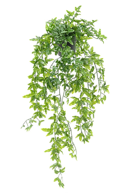 Plante artificielle Lierre en pot - Plastique UV extérieur - H.68cm vert