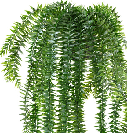 Plante artificielle Lycopodium en pot - intérieur extérieur - H.70cm vert