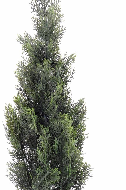 Arbuste artificiel Cyprès mini - intérieur extérieur - H.93cm vert