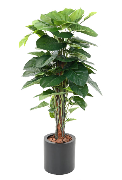 Plante verte artificielle Pothos tuteur coco - décoration d'intérieur - H.120cm