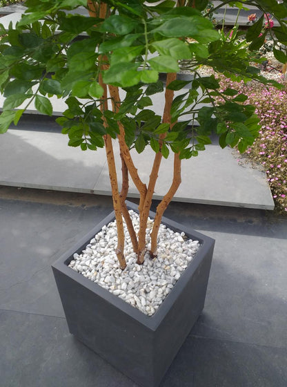 Arbre artificiel Acacia 5 troncs - plante d'intérieur - H.150cm vert