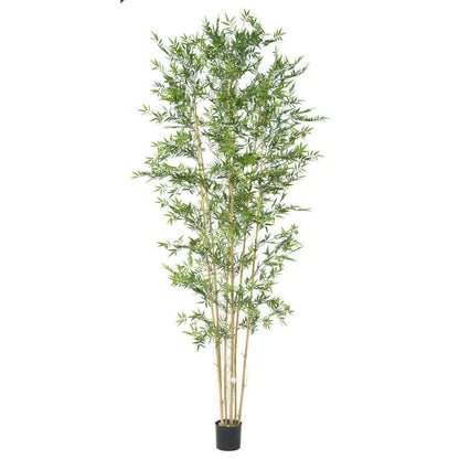 Arbre artificiel Bambou Japanese UV résistant - intérieur extérieur - H.280cm vert