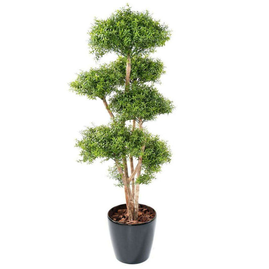 Arbre artificiel Eucalyptus nuage - plante intérieur extérieur - H.160cm vert