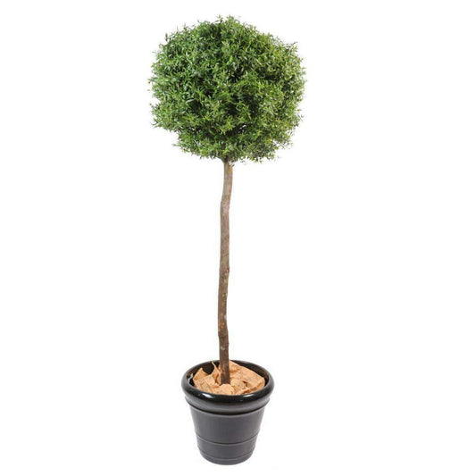 Arbre artificiel Eucalyptus Plast tige - intérieur extérieur - H.110cm vert